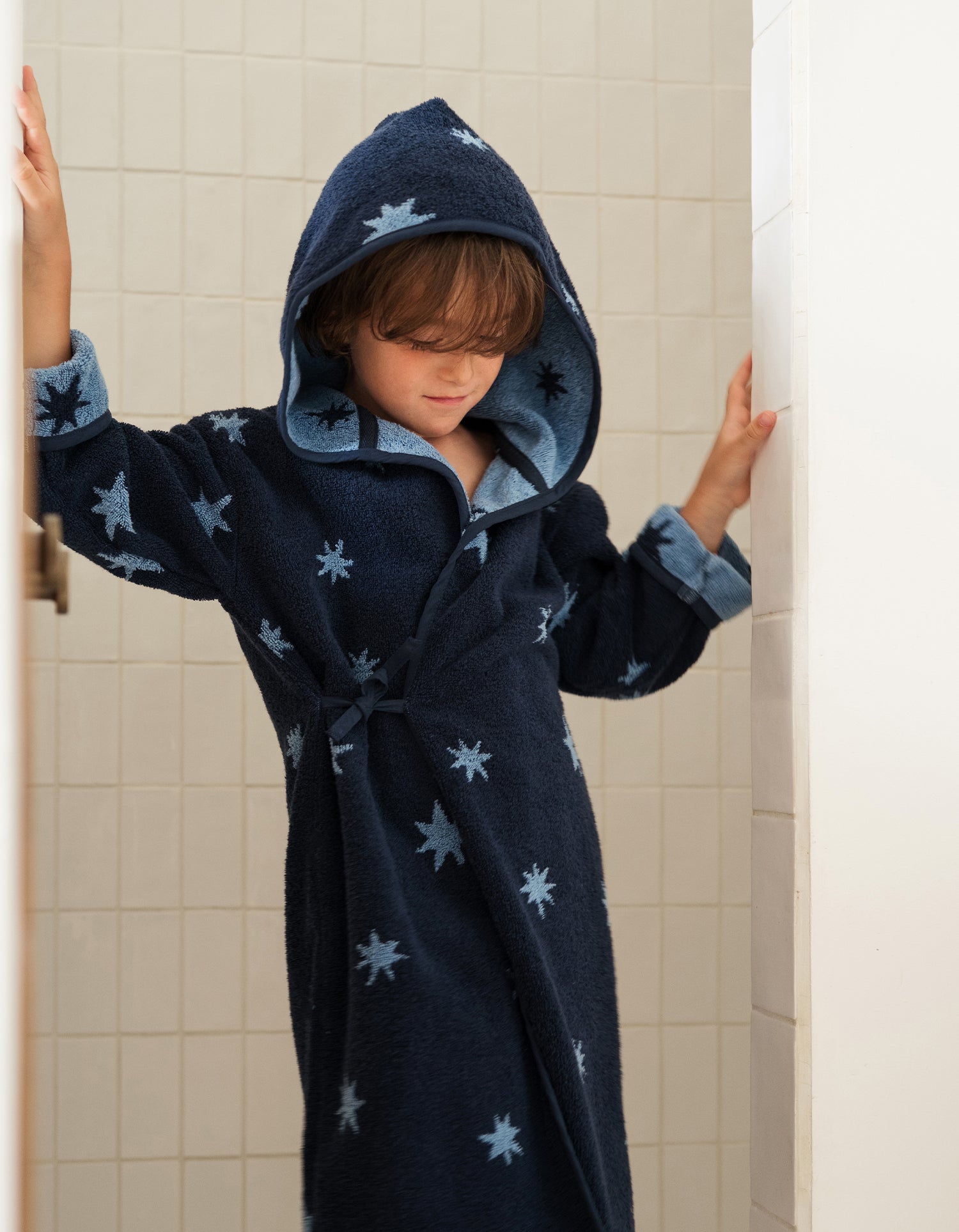 Peignoir Enfant Moelleux - Pluie d'Etoiles