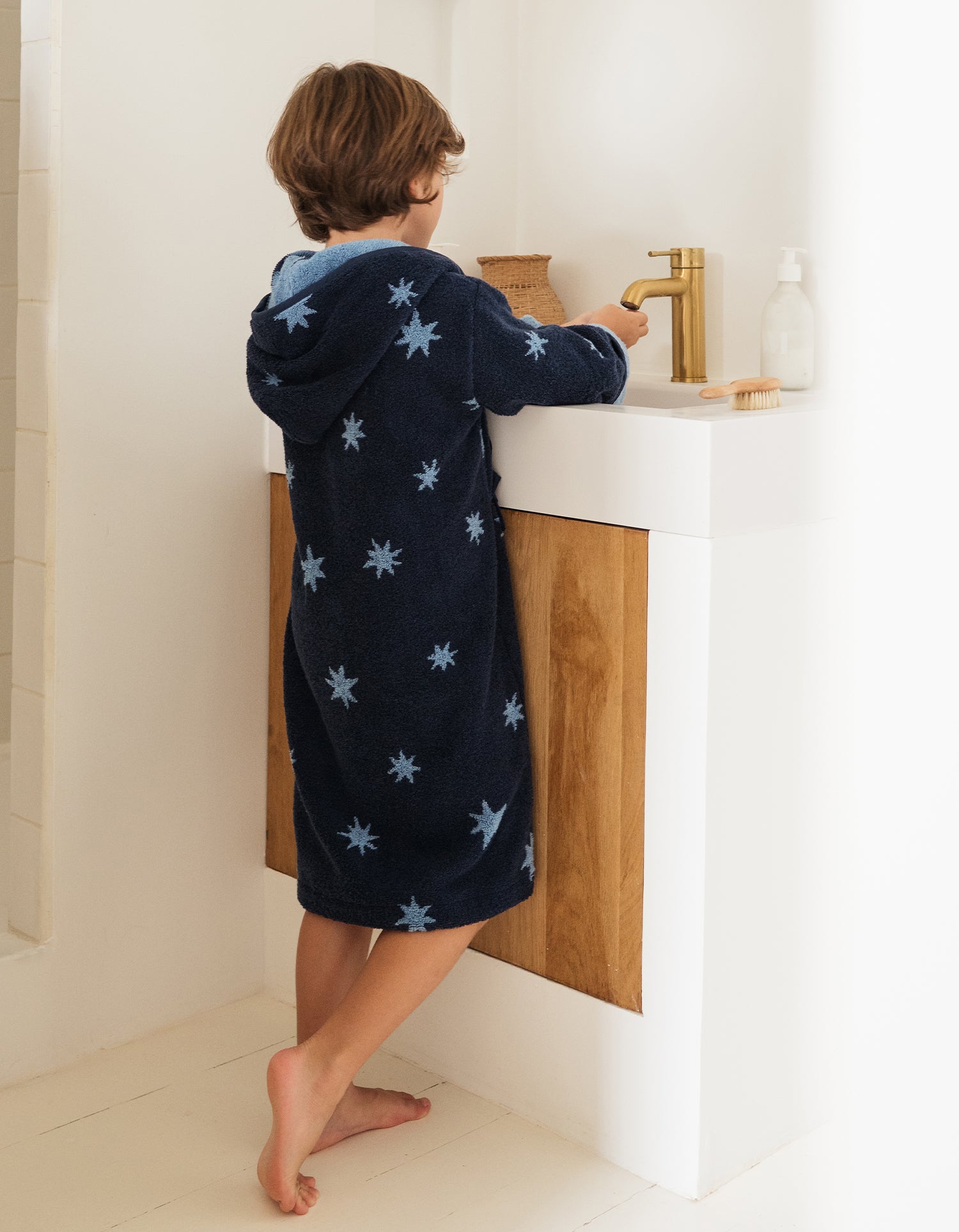 Peignoir Enfant Moelleux - Pluie d'Etoiles