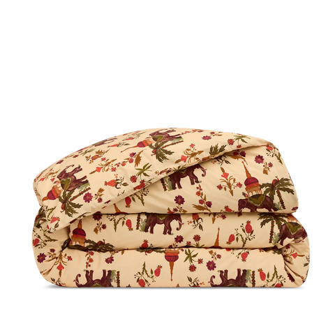 Housse de couette Percale lavée - Éléphant Sacré