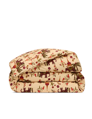 Housse de couette Percale lavée - Éléphant Sacré