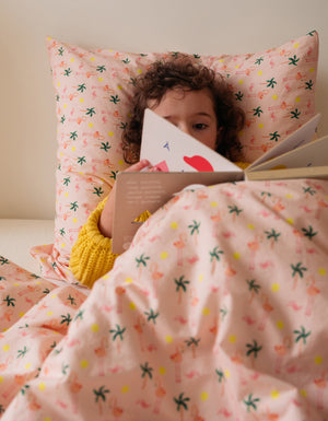Baby& Kids Washed Percale Duvet Cover