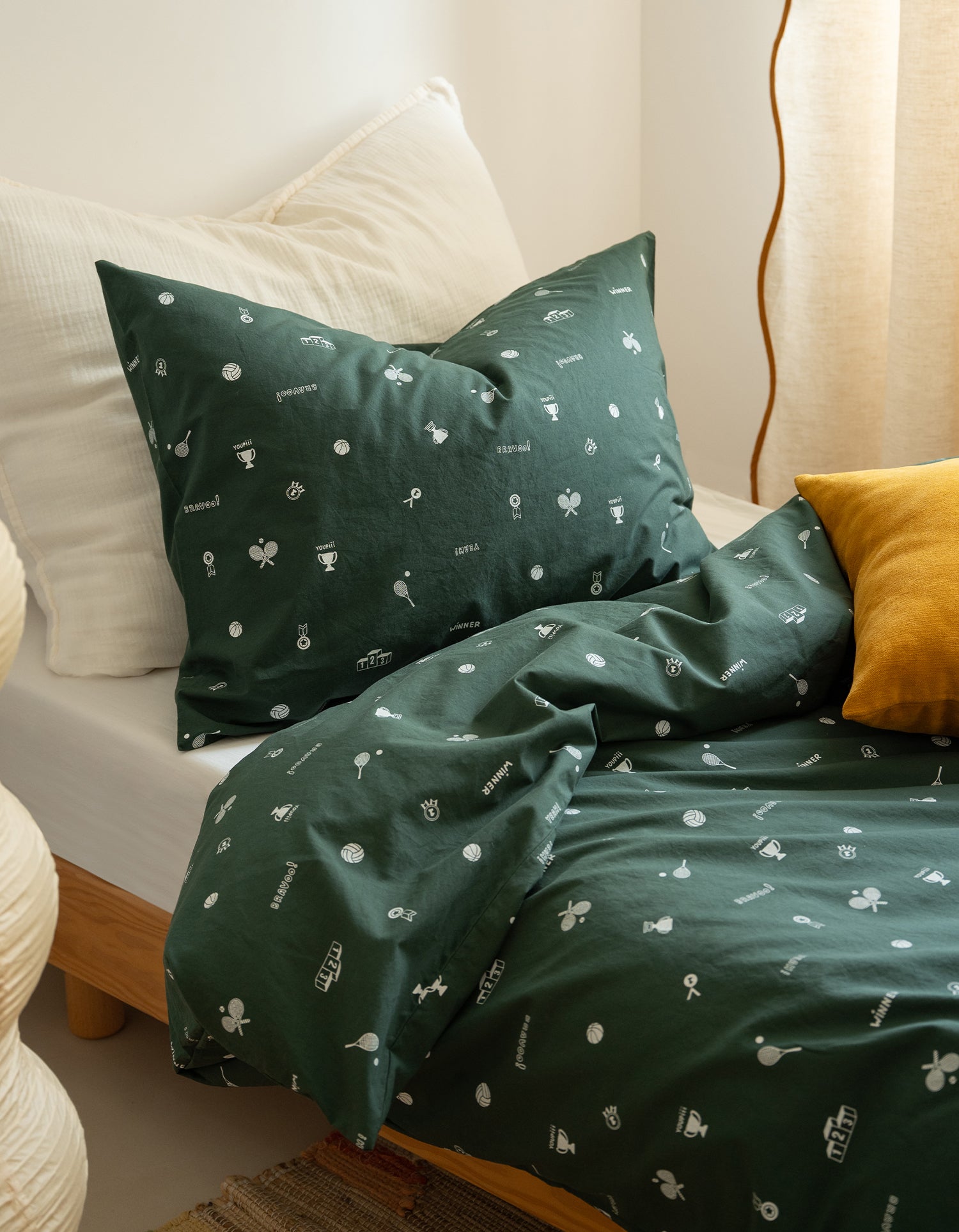 Housse de couette Percale lavée Bébé & Enfant - Sporty