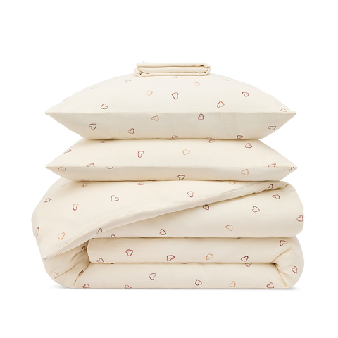 Set in Garza di Cotone - Cuore Arty