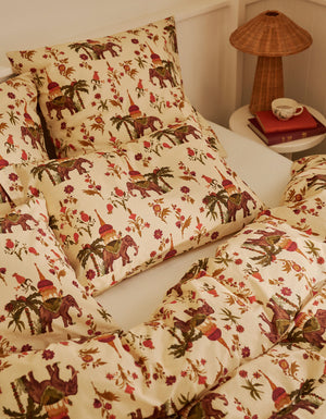 Washed Percale Duvet Cover - Archives