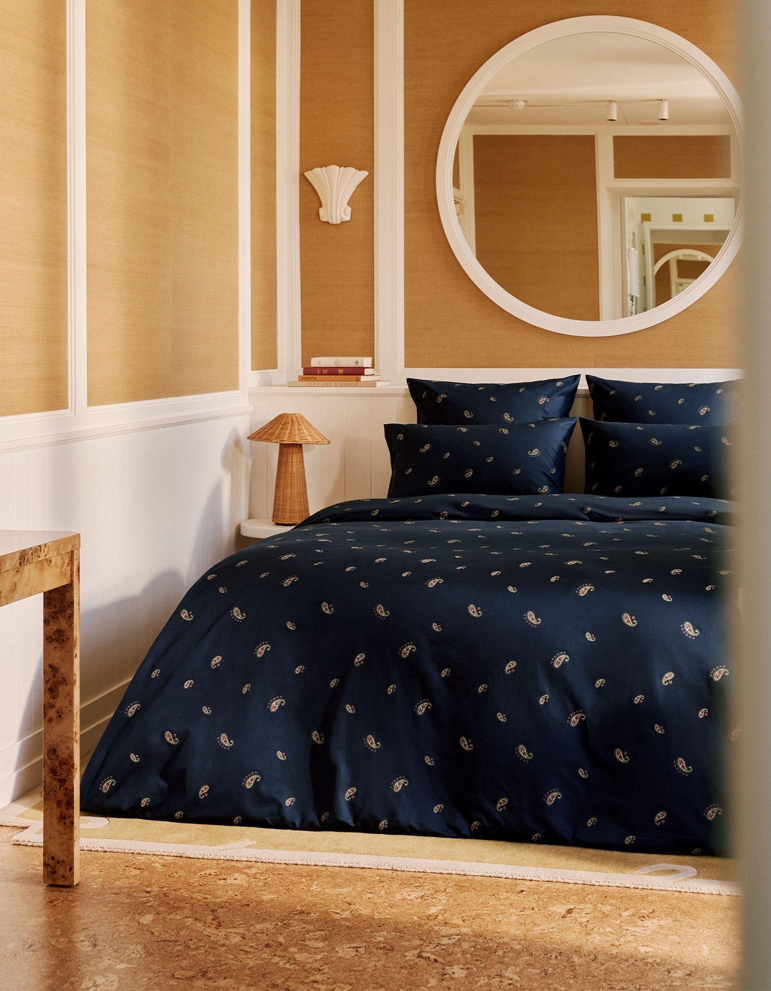 Housse de couette Satin de coton 200 fils - Le Paisley