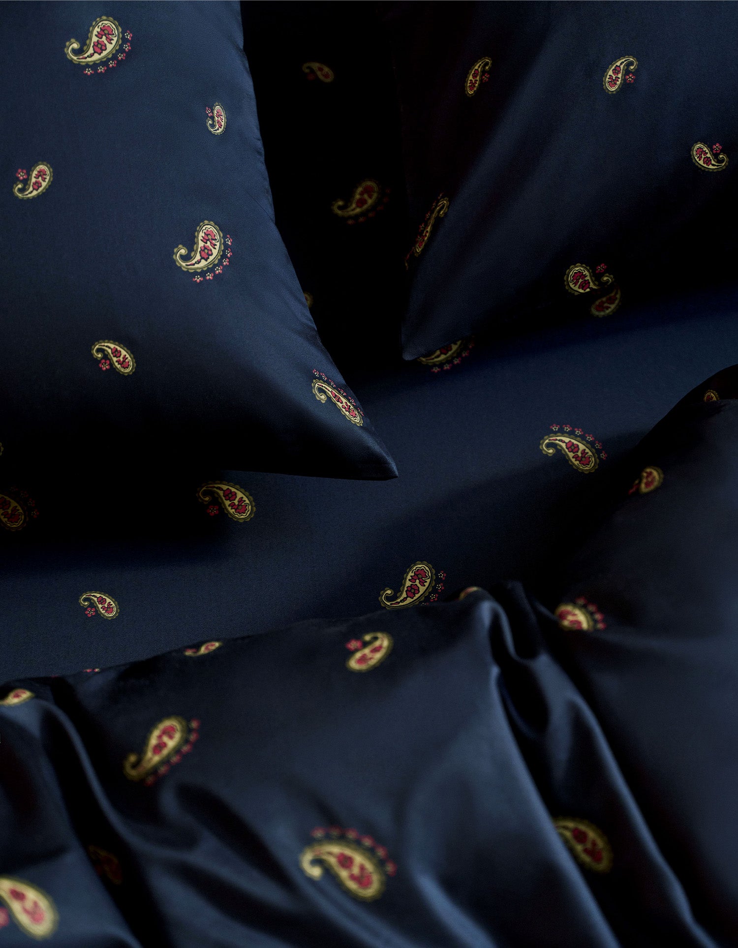 Housse de couette Satin de coton 200 fils - Le Paisley