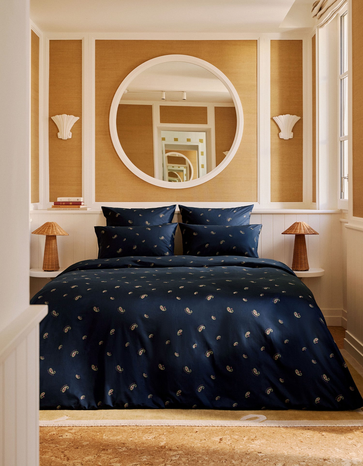 Housse de couette Satin de coton 200 fils - Le Paisley