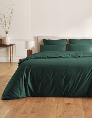 Washed Percale Duvet Cover - Archives