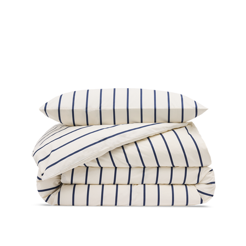 Parure Percale de coton Enfant - Rayure Mikado