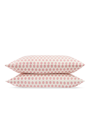 Taies d'oreiller x2 Gaze de coton double épaisseur - Fleurs Margate