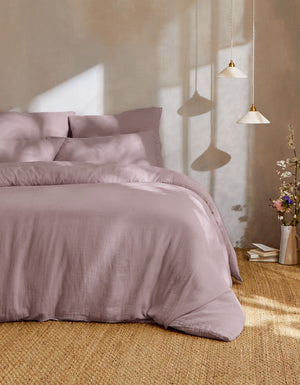 Double-layer cotton gauze duvet cover