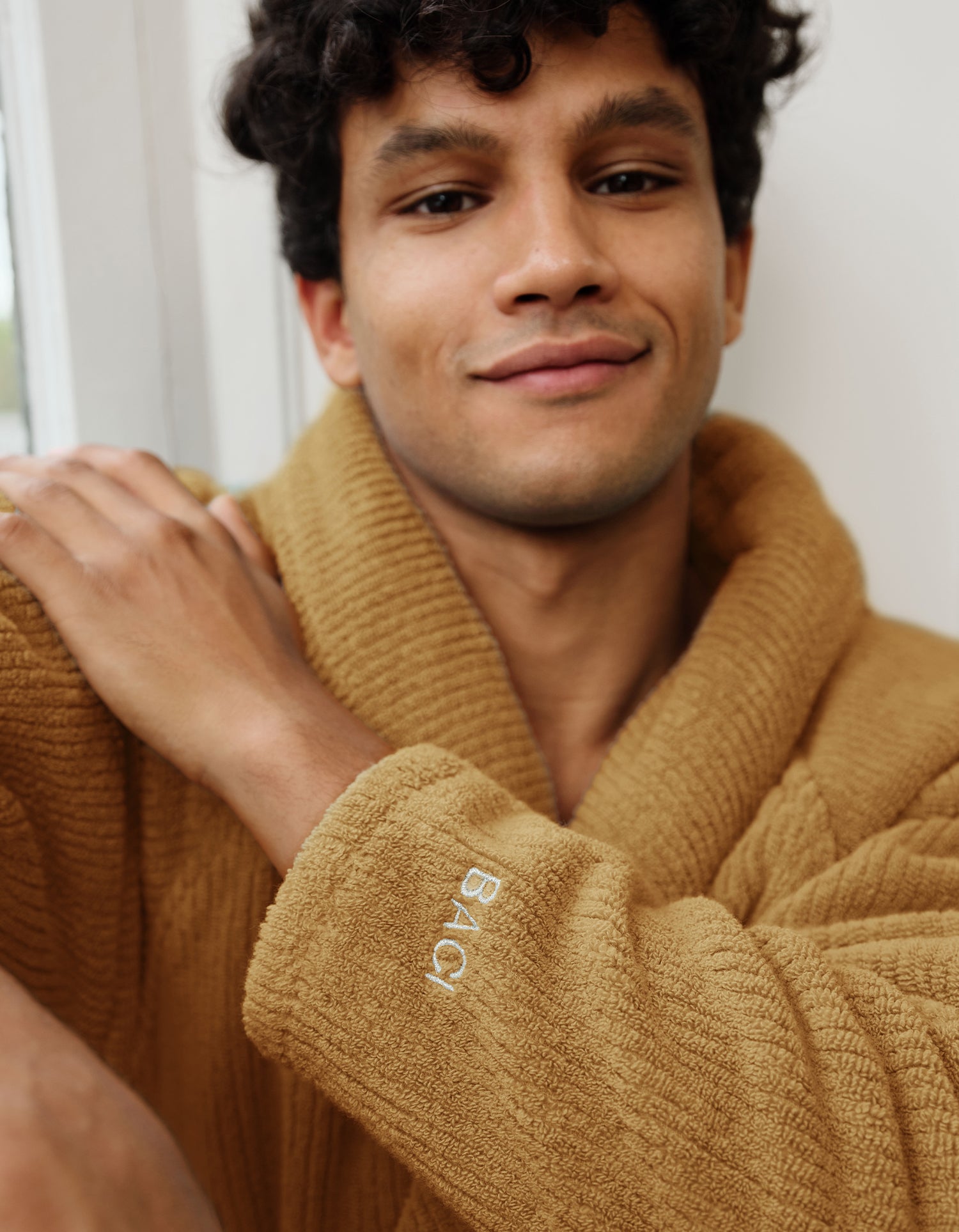 Soft bathrobe - Beige
