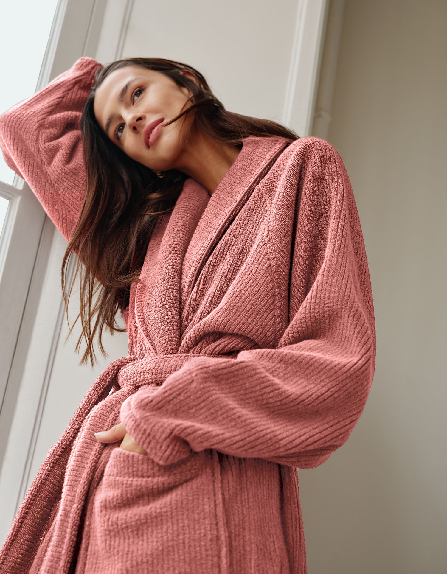 Soft bathrobe - Beige
