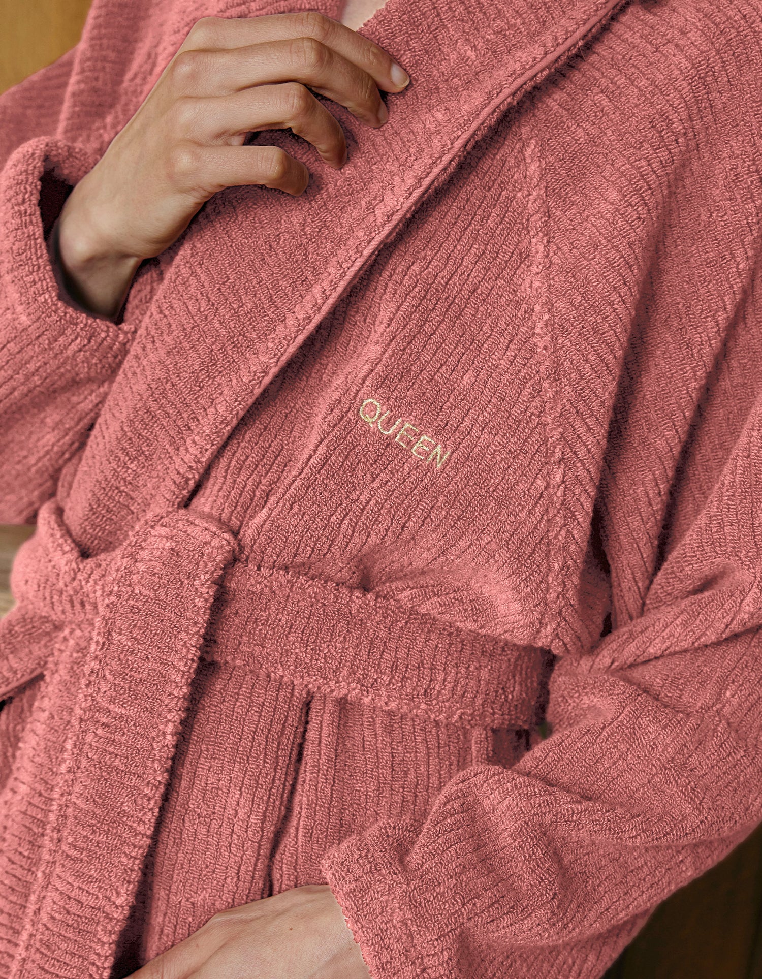 Soft bathrobe - Beige