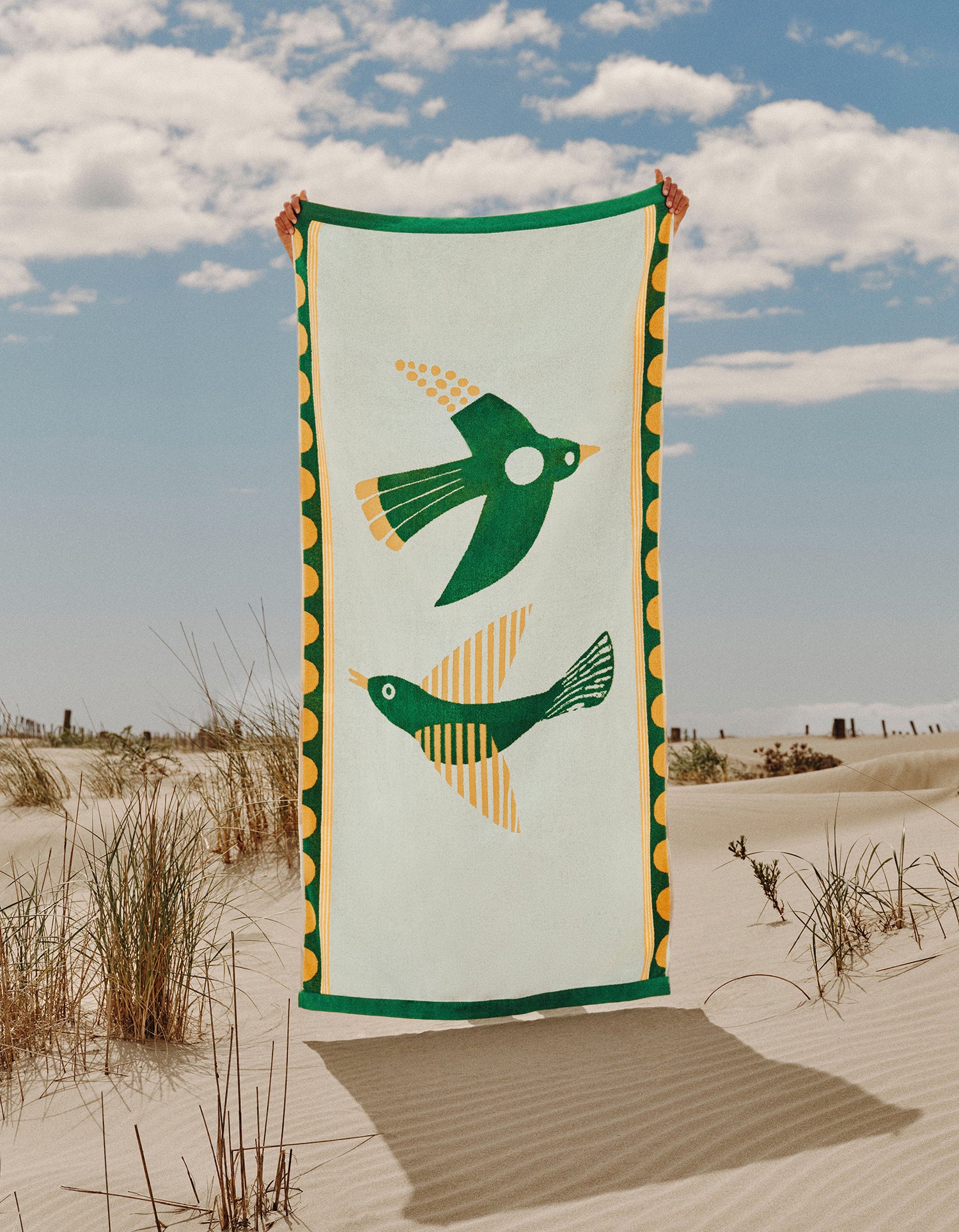 Serviette de plage - Oiseau Odyssée