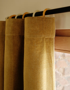 Tenda Bastide – Lino con occhielli signature - Giallo Ocra