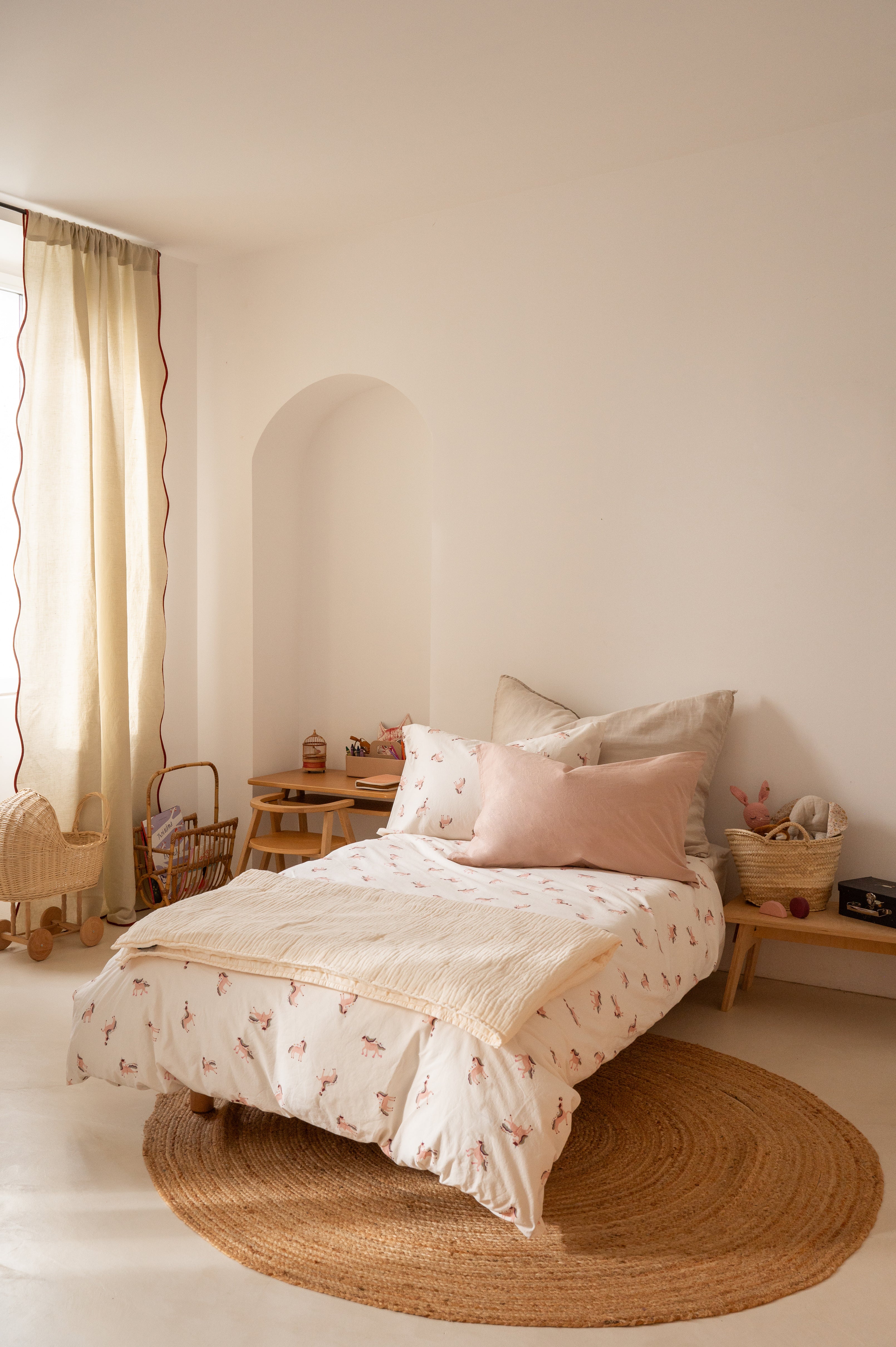  Dekbedovertrekken Gewassen Percale Baby & Kind - Magische eenhoorn