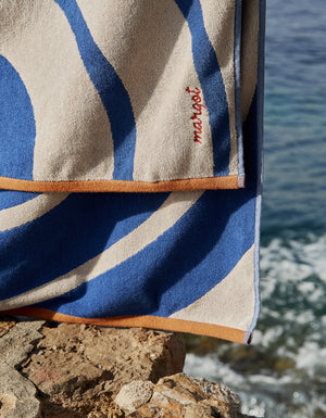 Serviette de plage Dune - Dune Bleue