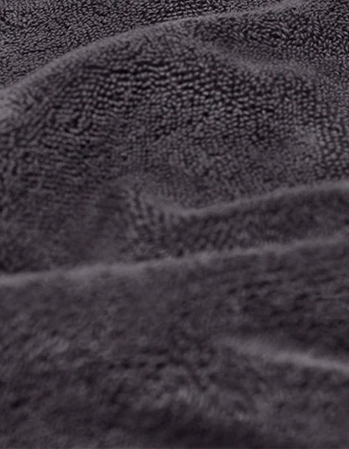 Serviette de bain moelleuse - Gris