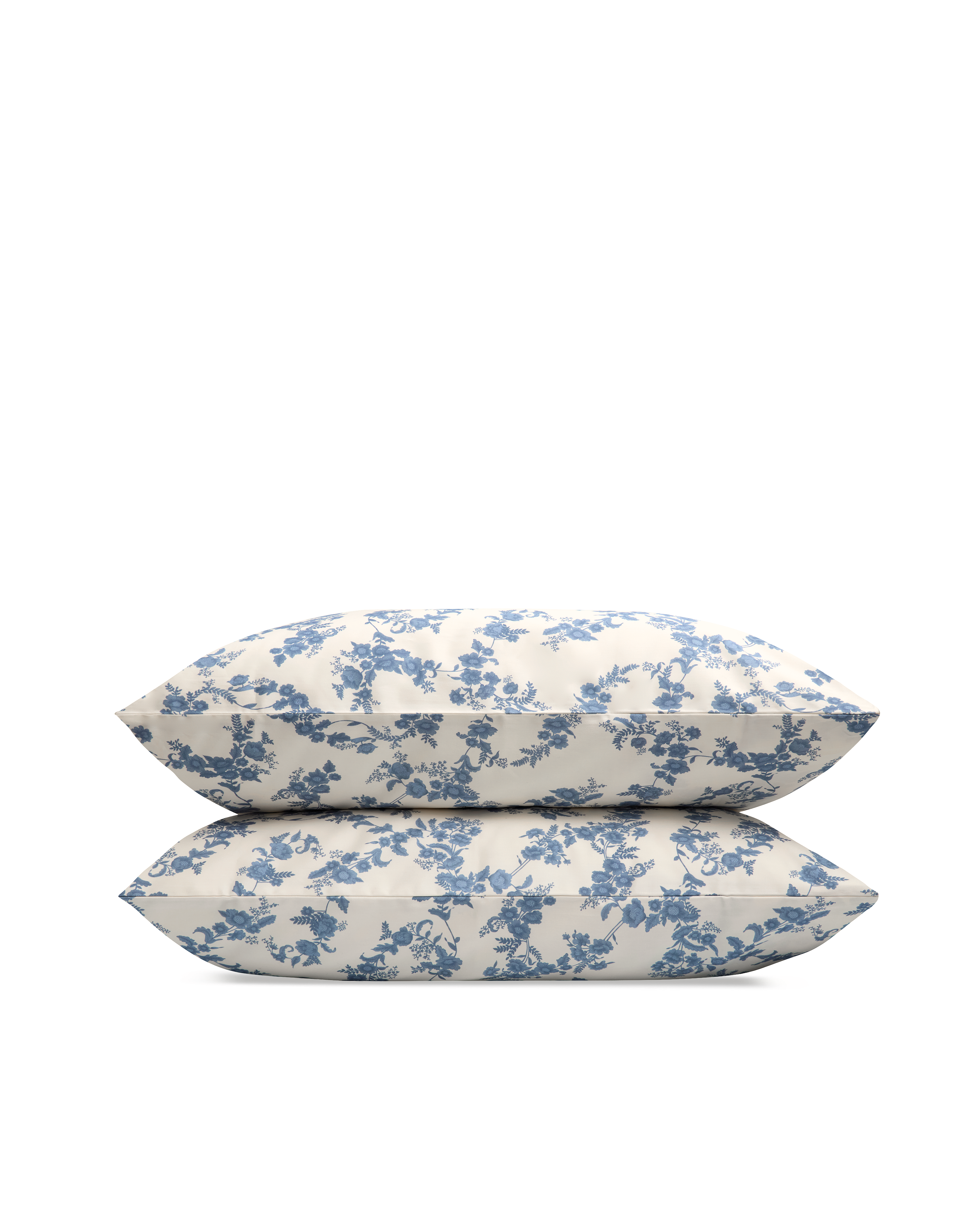 Federe x2 in Raso di cotone a 200 fili - Fiori d’altri tempi