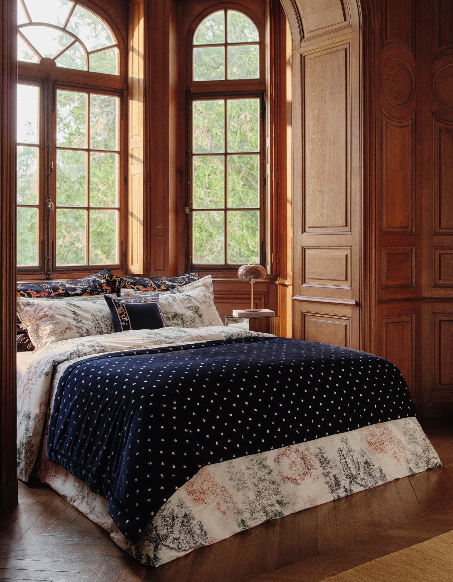 De bedsprei - Paul & Joe voor Bonsoirs - Geheime Tuin