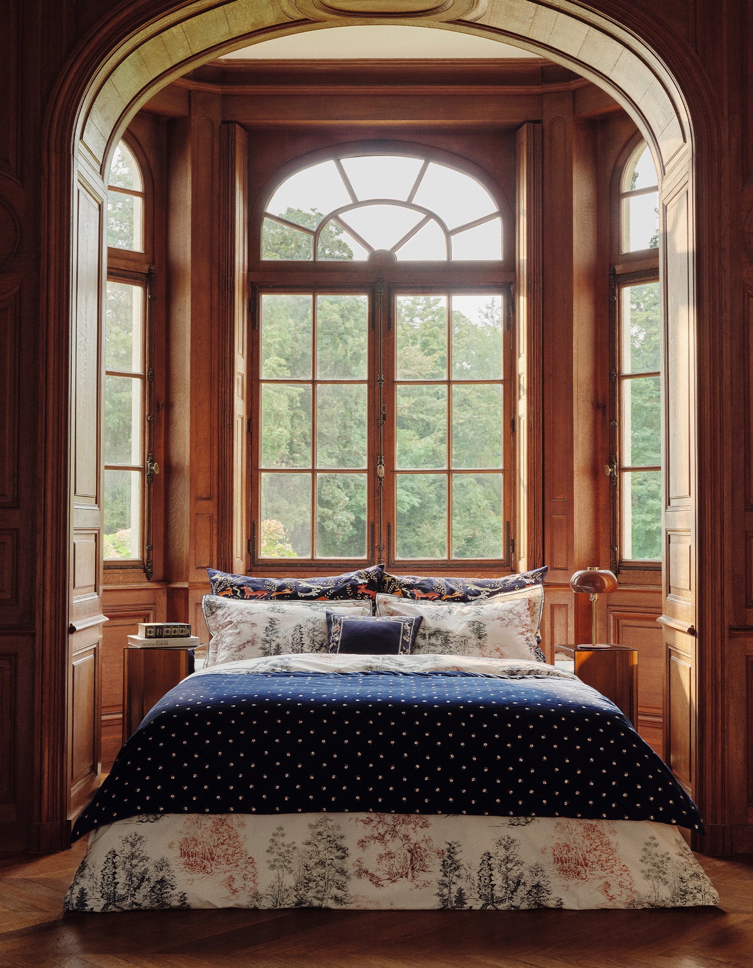 De bedsprei - Paul & Joe voor Bonsoirs - Geheime Tuin