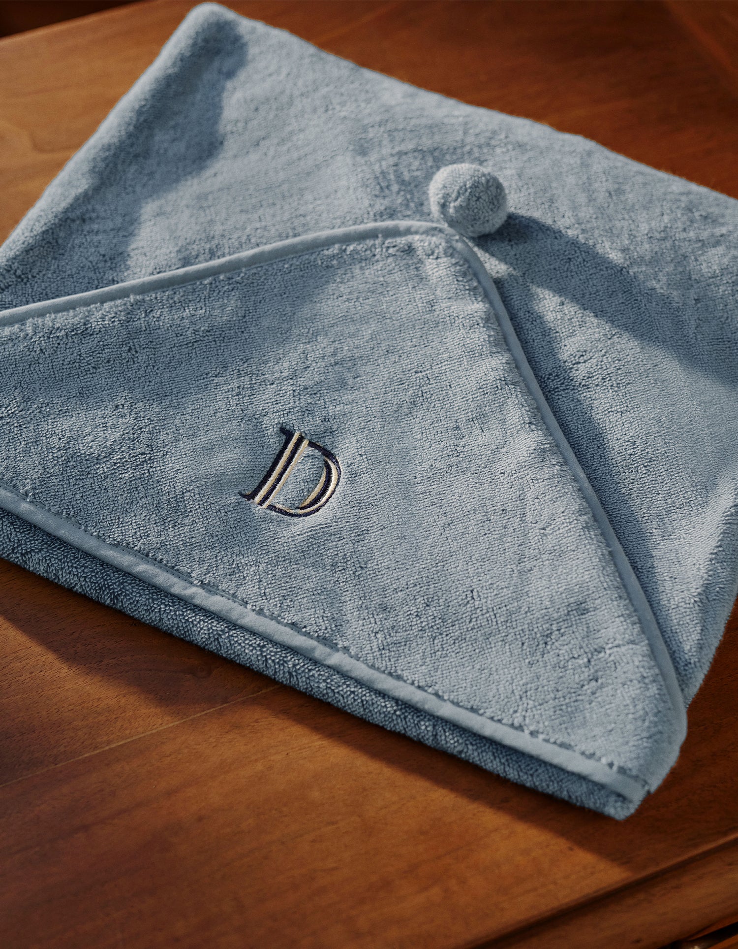 Mantella da bagno per bebè - Blu Mini 