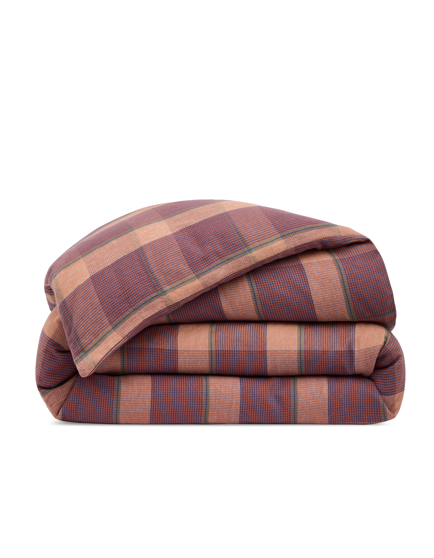 Housse de couette Flanelle - Tartan d'Automne