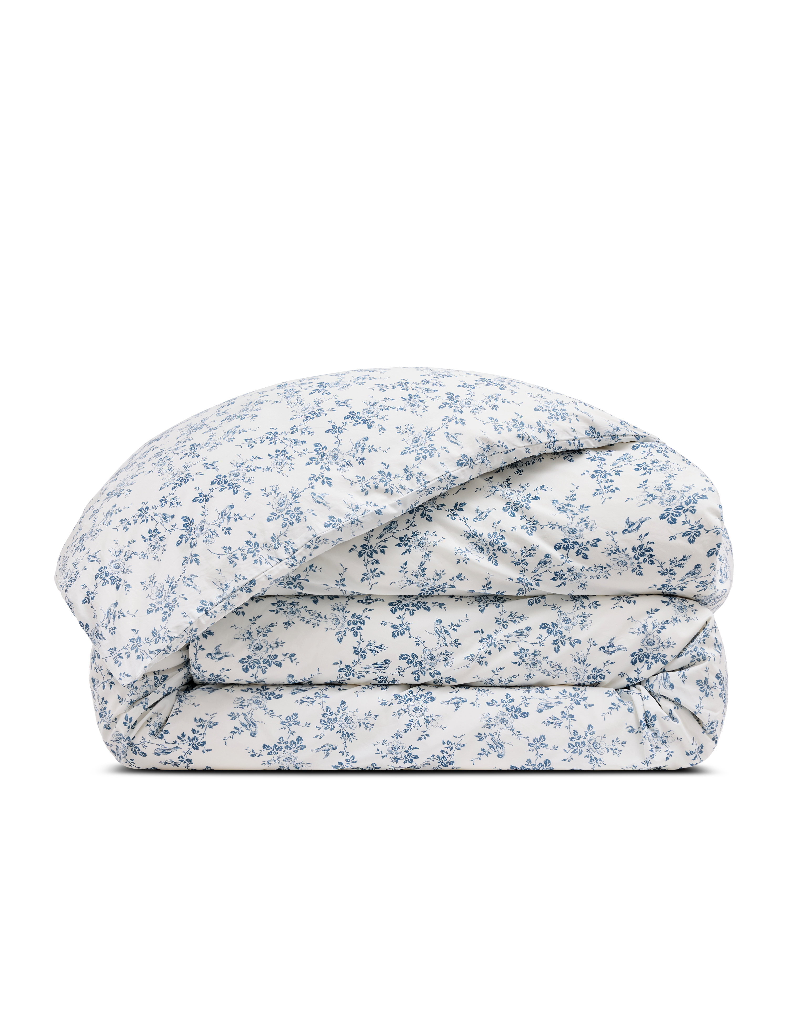 Housse de couette Percale de coton Bonsoirs x Innocence - Campagne Bleue