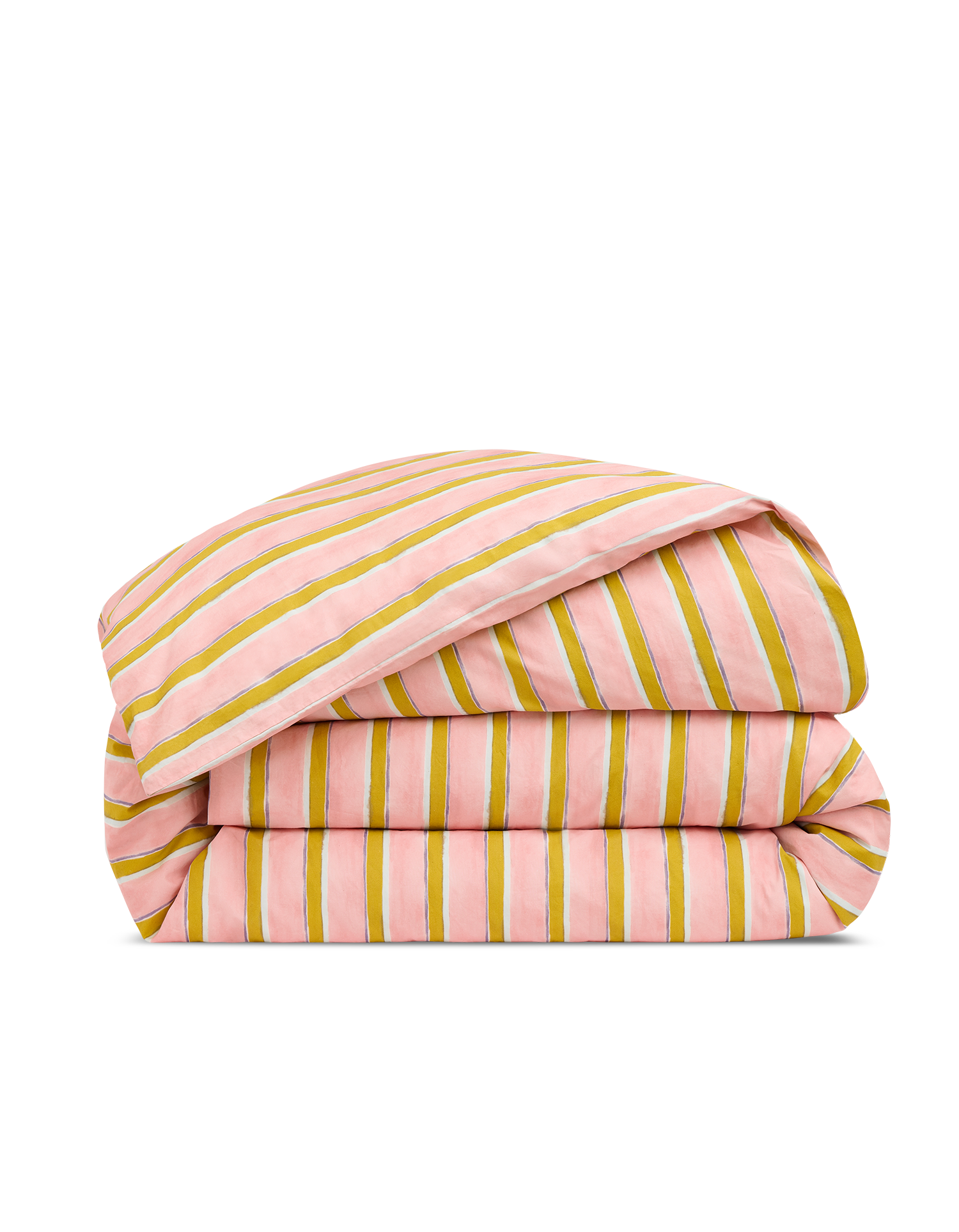 Housse de couette Percale lavée - Rayure Jaipur