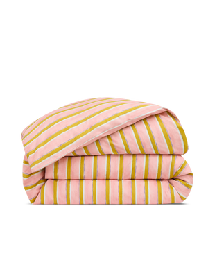 Housse de couette Percale lavée - Rayure Jaipur