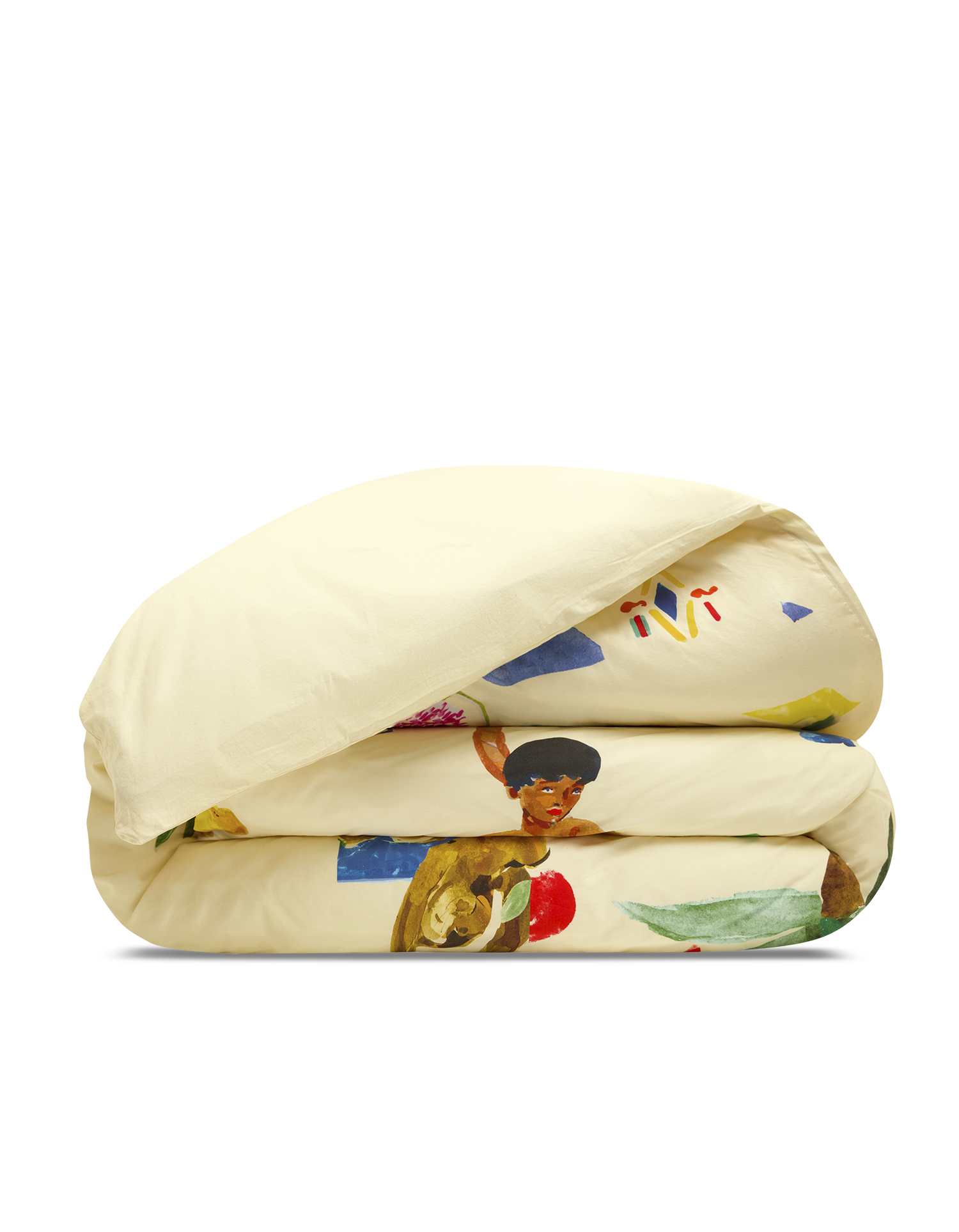 Housse de couette Percale Lavée 80 fils/cm² - G.Kero x Bonsoirs - Hammam