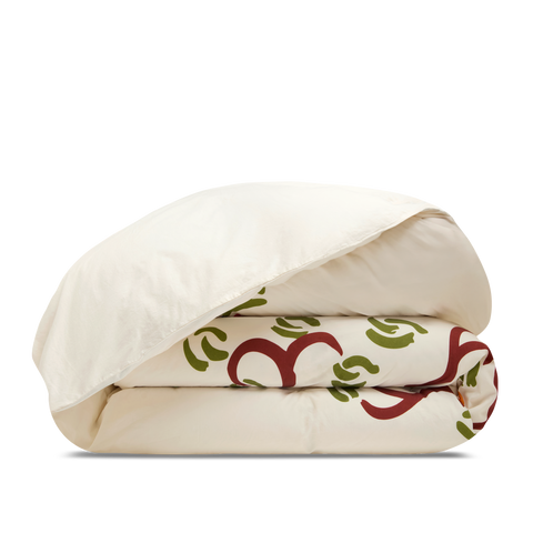 Housse de couette Percale Lavée 80 fils/cm² - Jacques Merle x Bonsoirs - Olympe