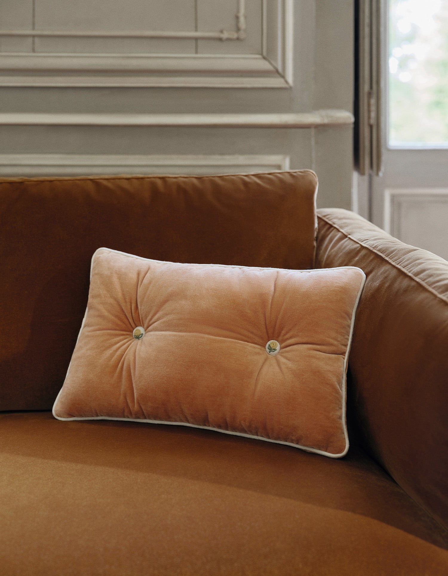 Paul & Joe für Bonsoirs Kissenbezug - Wildblumen