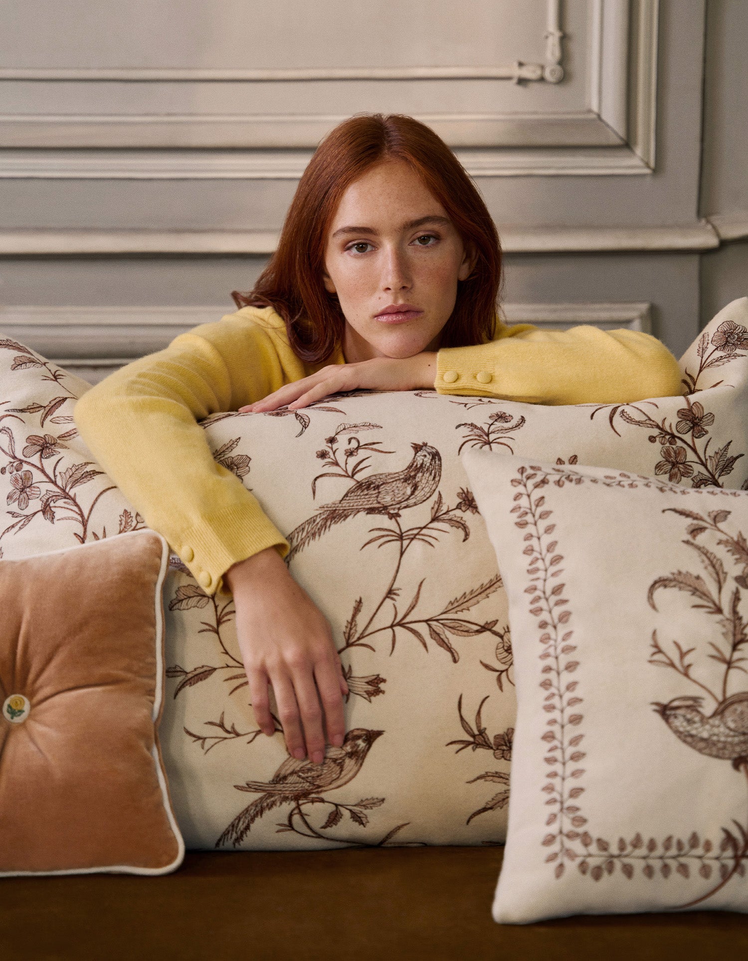 Paul & Joe für Bonsoirs maxi Kissenbezug - Großes Gewächshaus