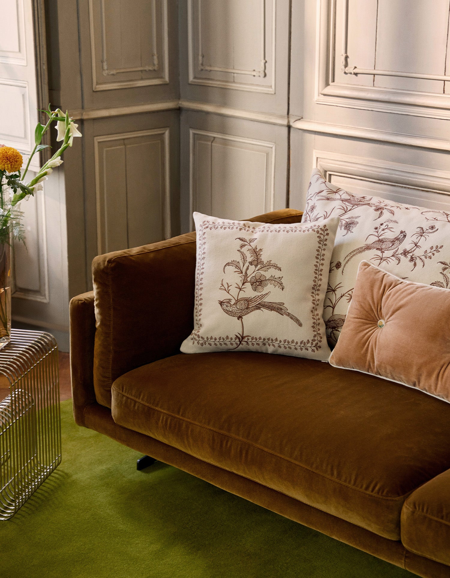 Paul & Joe für Bonsoirs Kissenbezug - Orangenhain