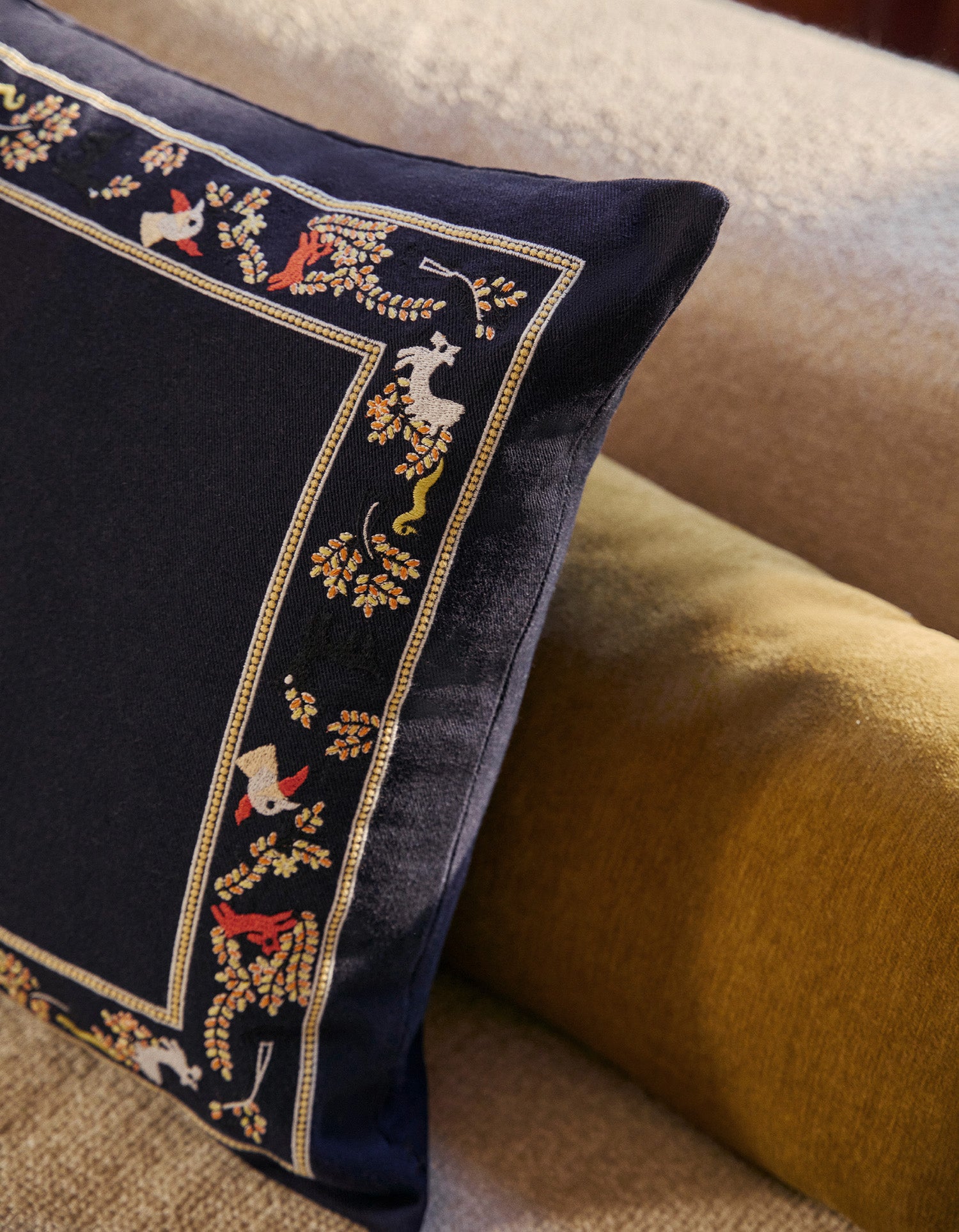 Paul & Joe für Bonsoirs Kissenbezug - Waldrand