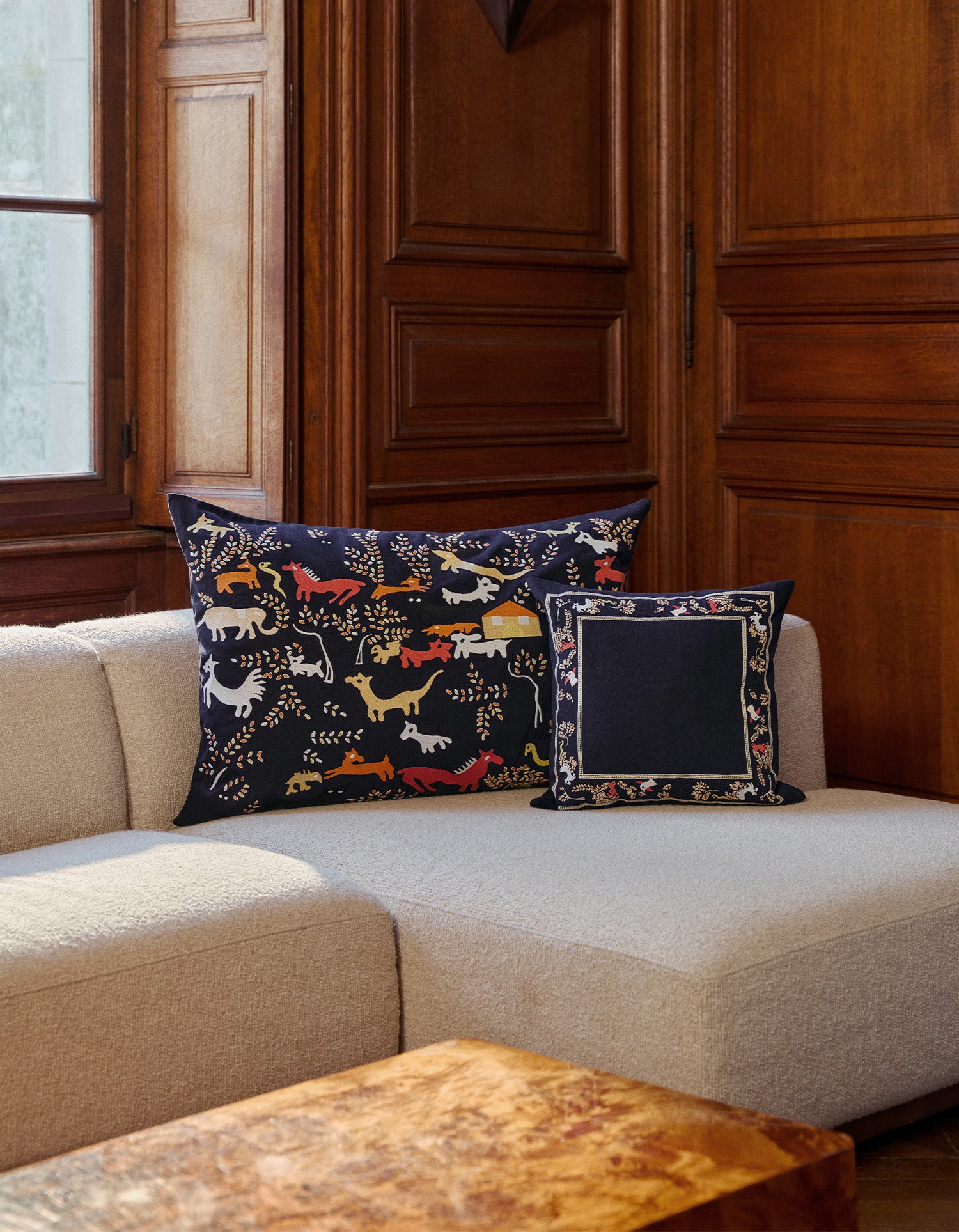 Paul & Joe für Bonsoirs Kissenbezug - Waldrand