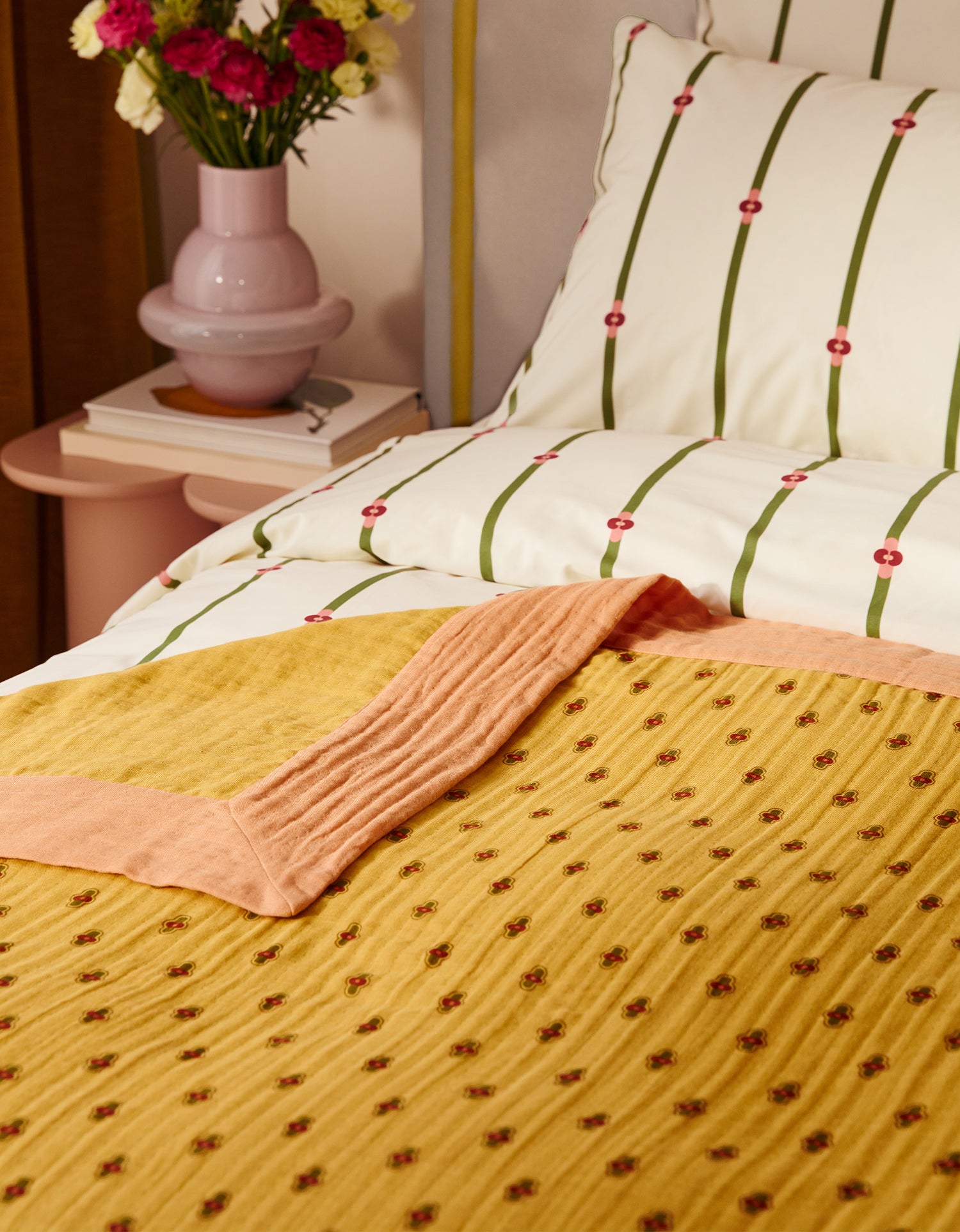 Muslin Sprei Margaux Keller Collections x Bonsoirs  – De Onsterfelijken