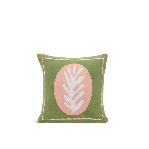Housse de coussin Bonsoirs x Pangea - Leaf