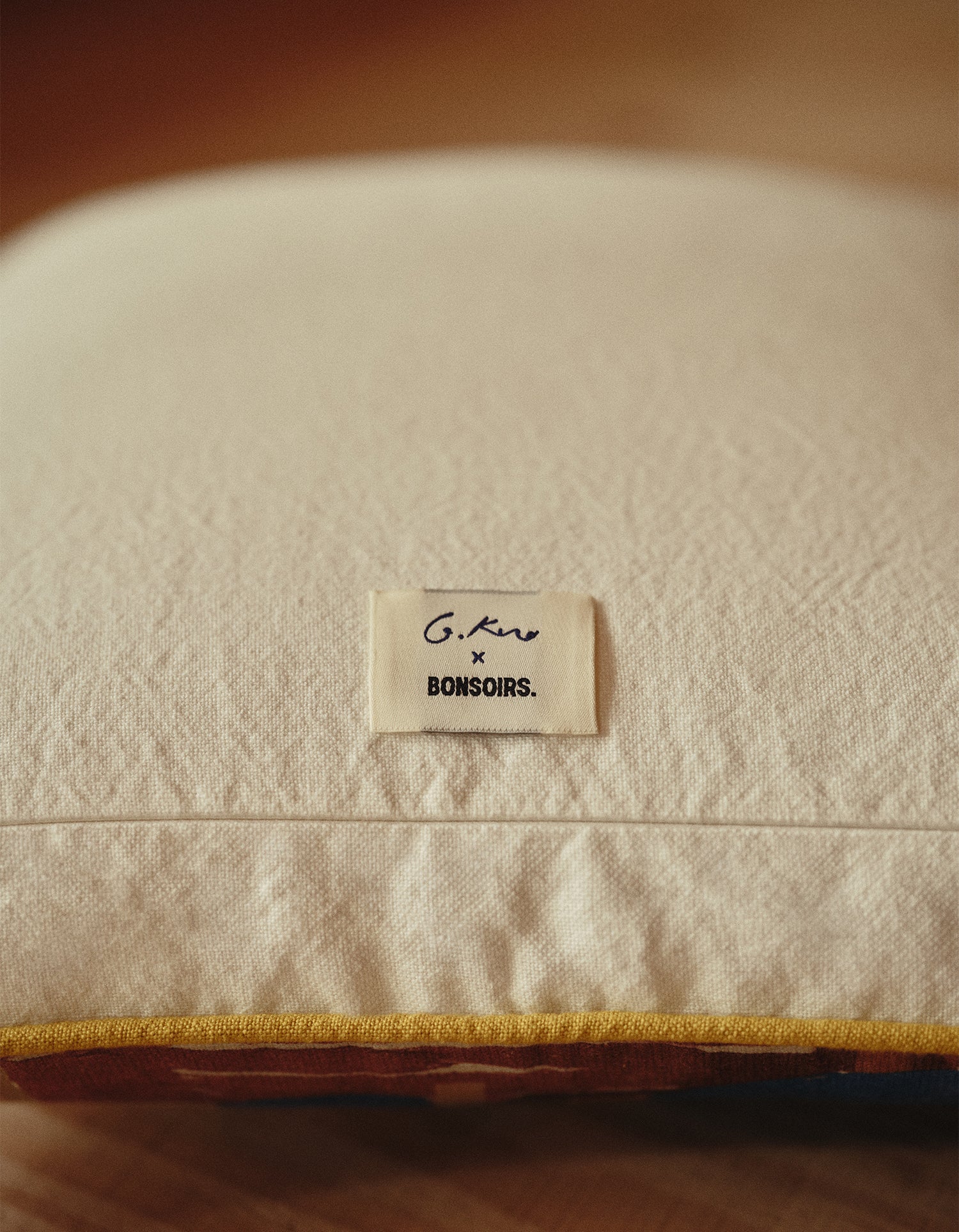 Housse de coussin G.Kero x Bonsoirs - Récolte