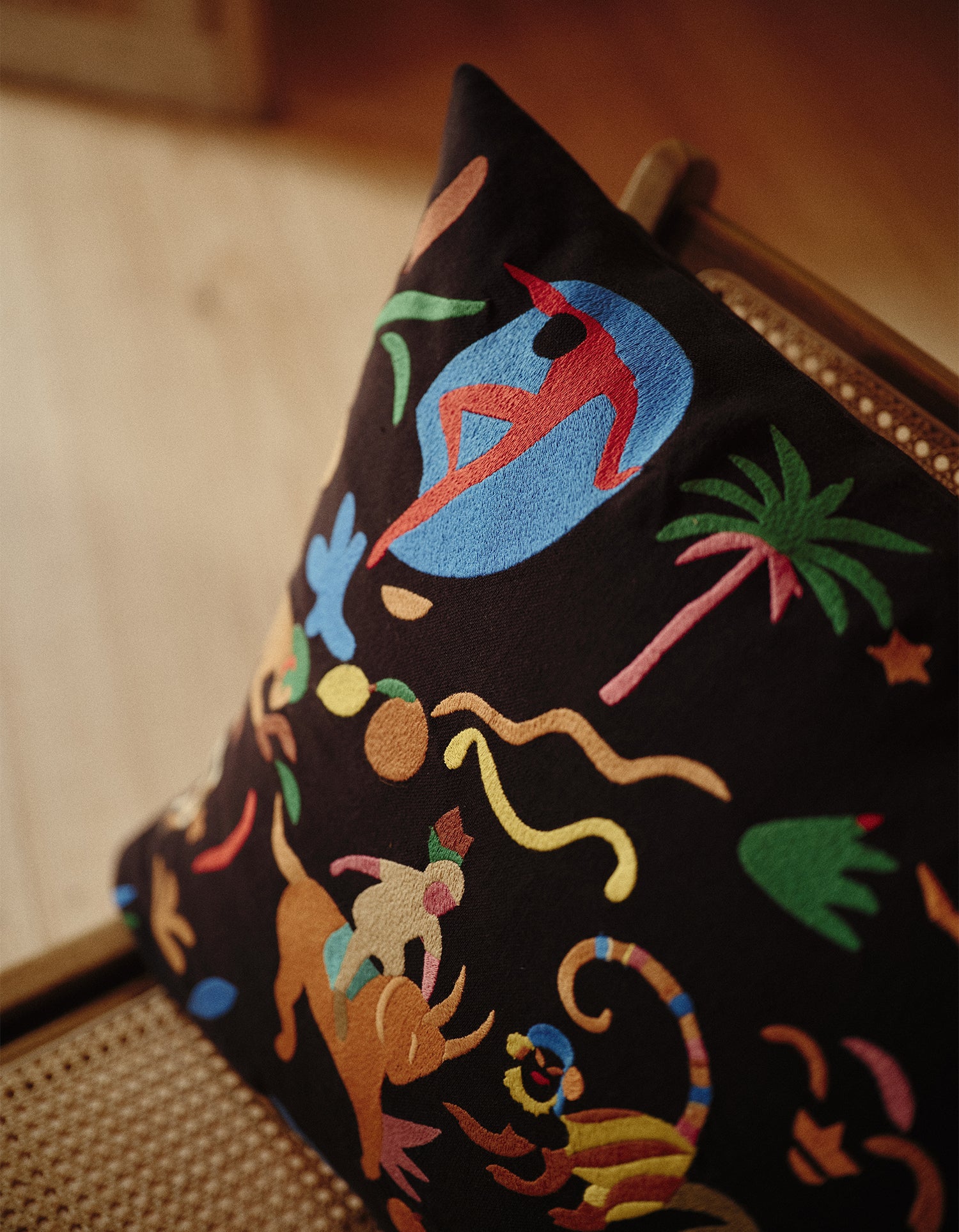 Maxi housse de coussin G.Kero x Bonsoirs - Taurus