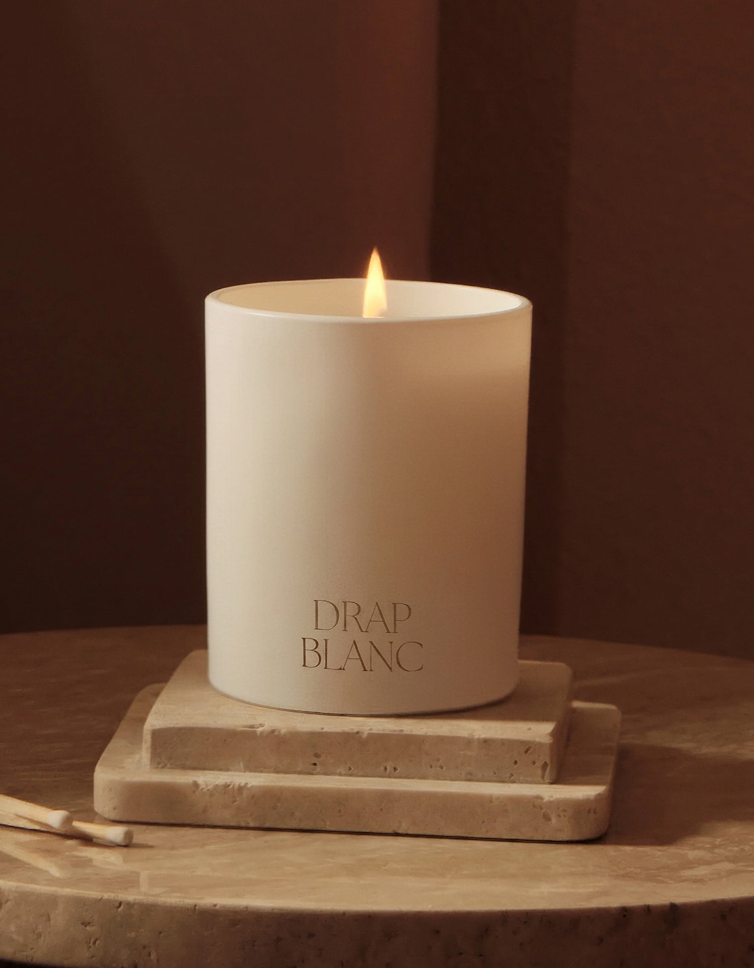 Candela Profumata - Lenzuola Bianco