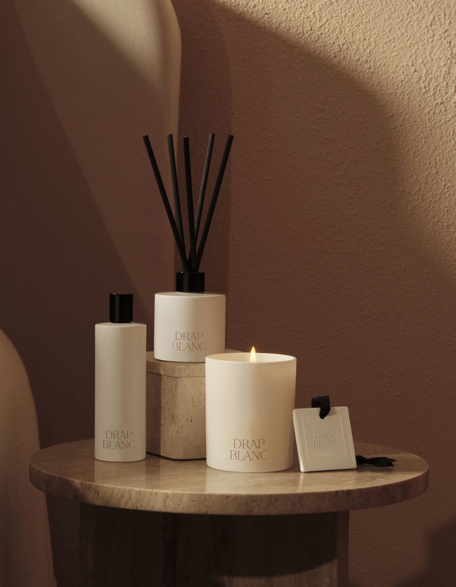 Candela Profumata - Lenzuola Bianco