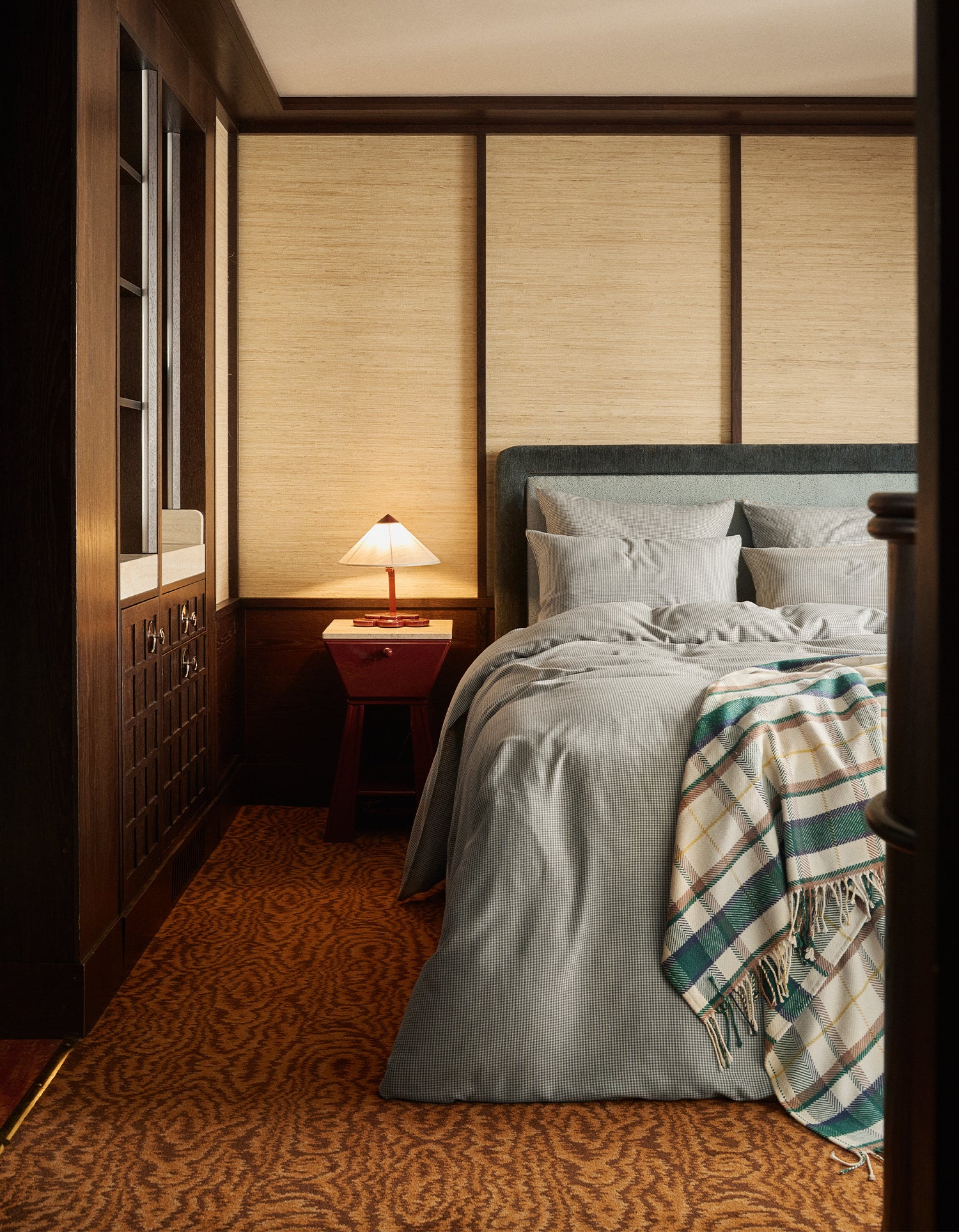 Decke Wolle & Baumwolle - Schottischer Tartan