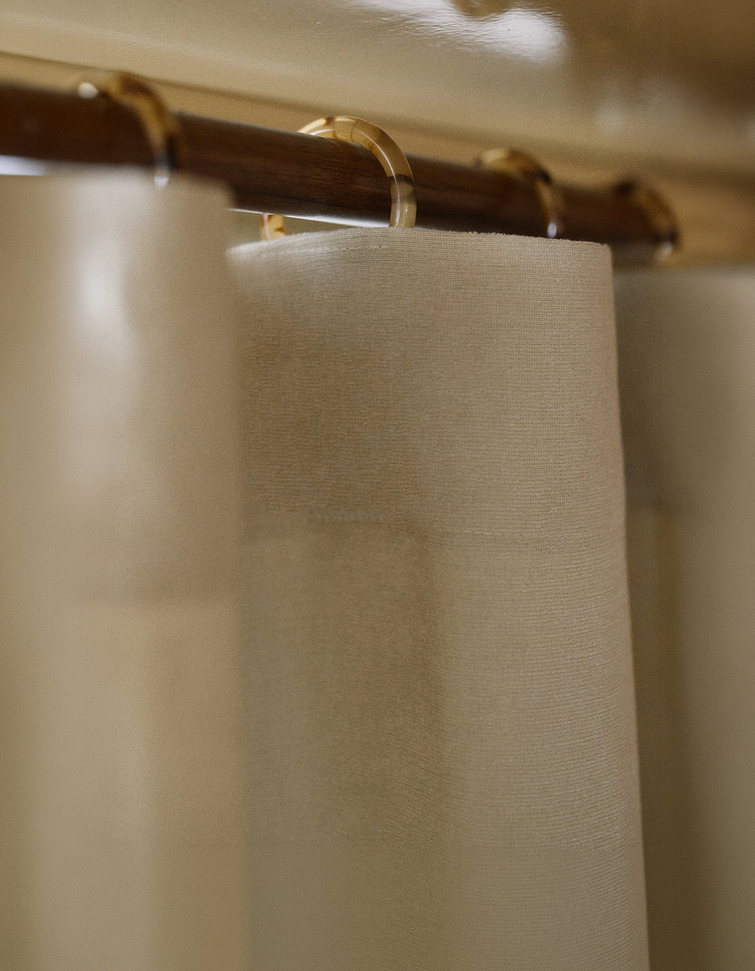 Rideau Médina - Occultant à oeillets bijou - Naturel