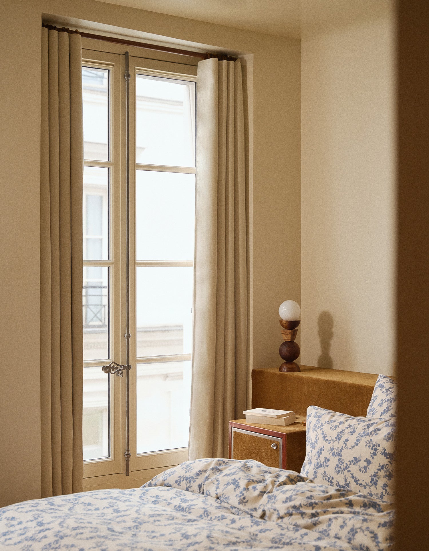 Rideau Médina - Occultant à oeillets bijou - Naturel