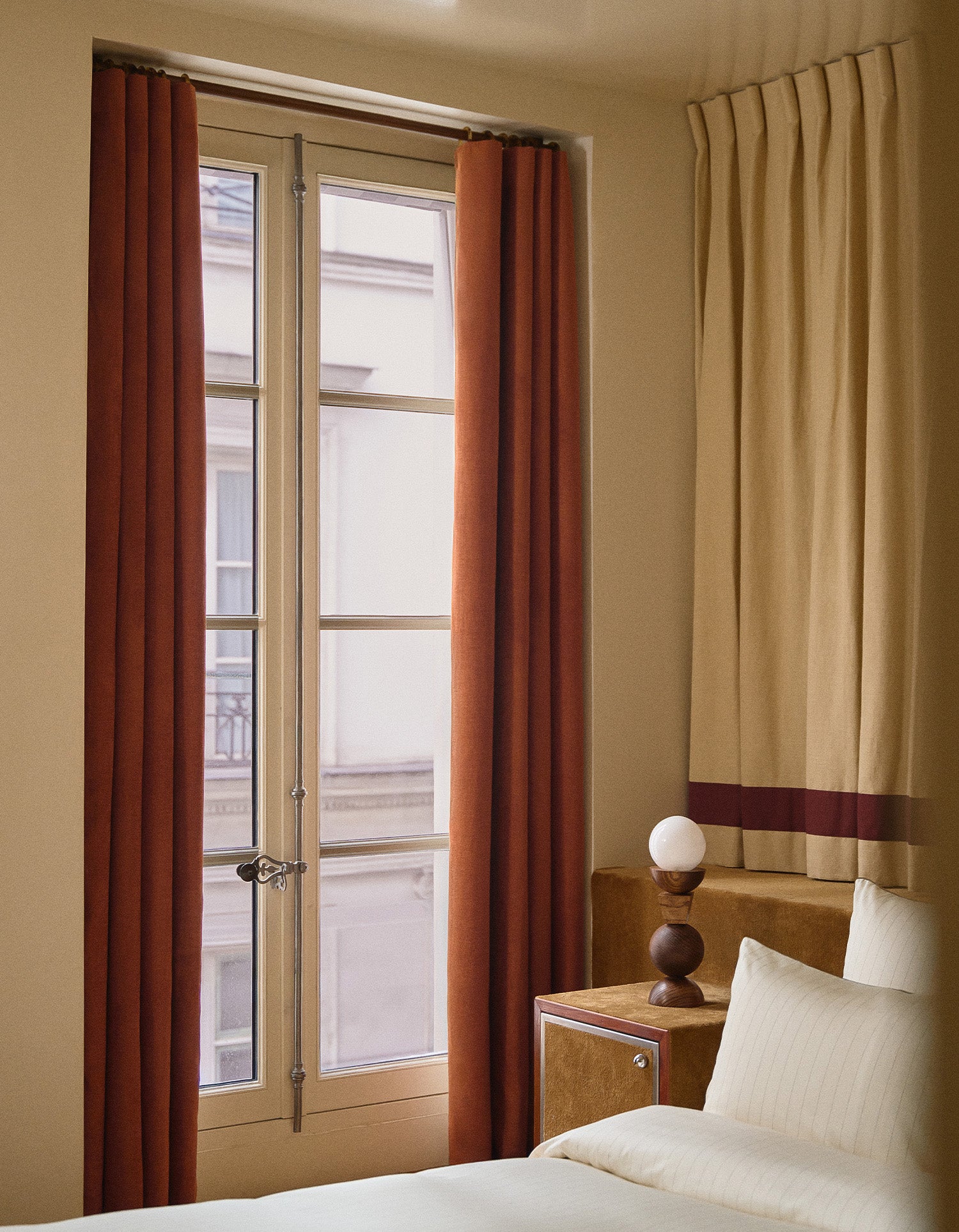 Médina Curtain - Blackout with Decorative Grommets - Cognac