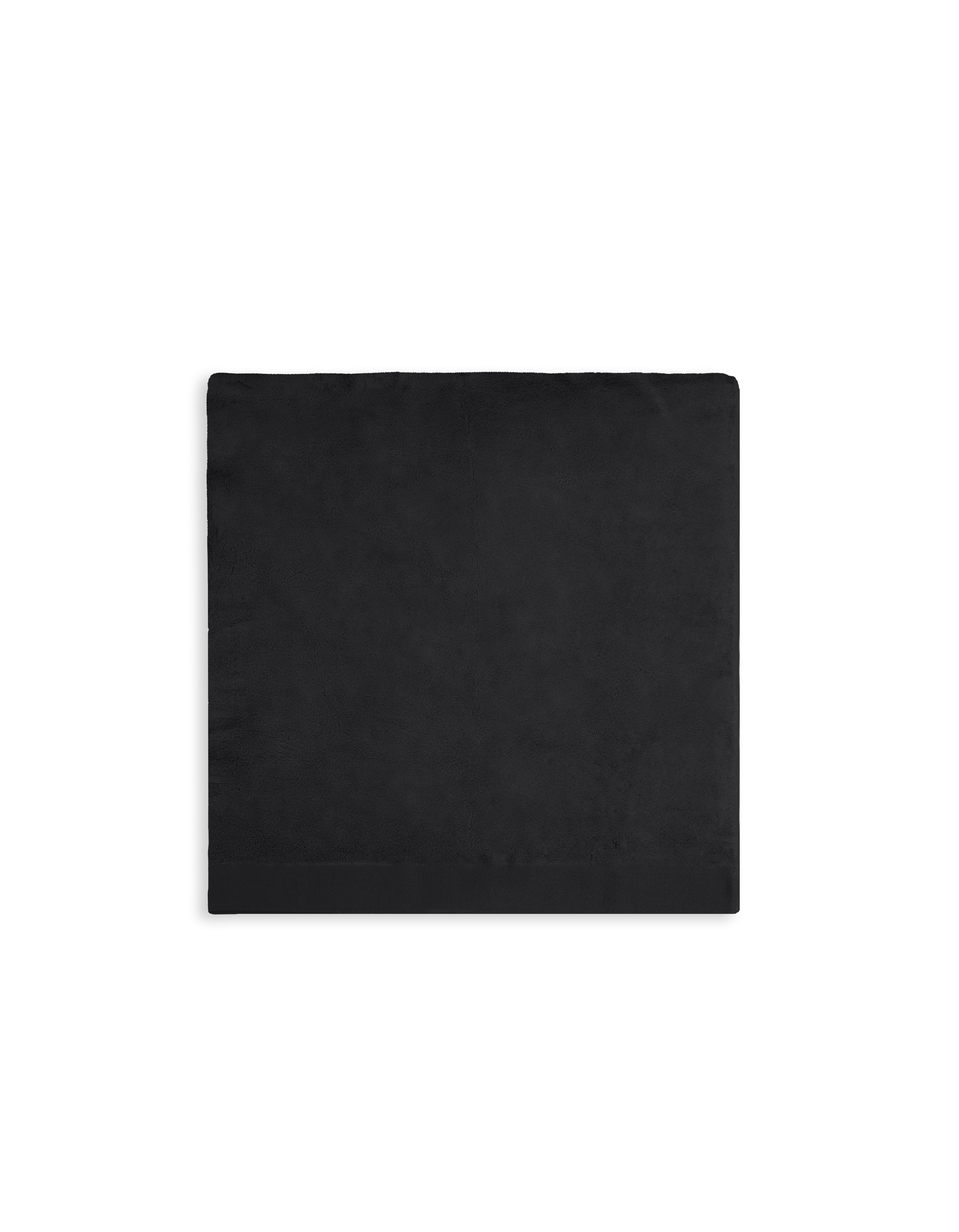 Serviette de bain moelleuse - Noir