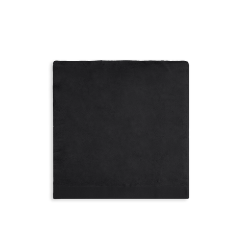 Serviette de bain moelleuse - Noir